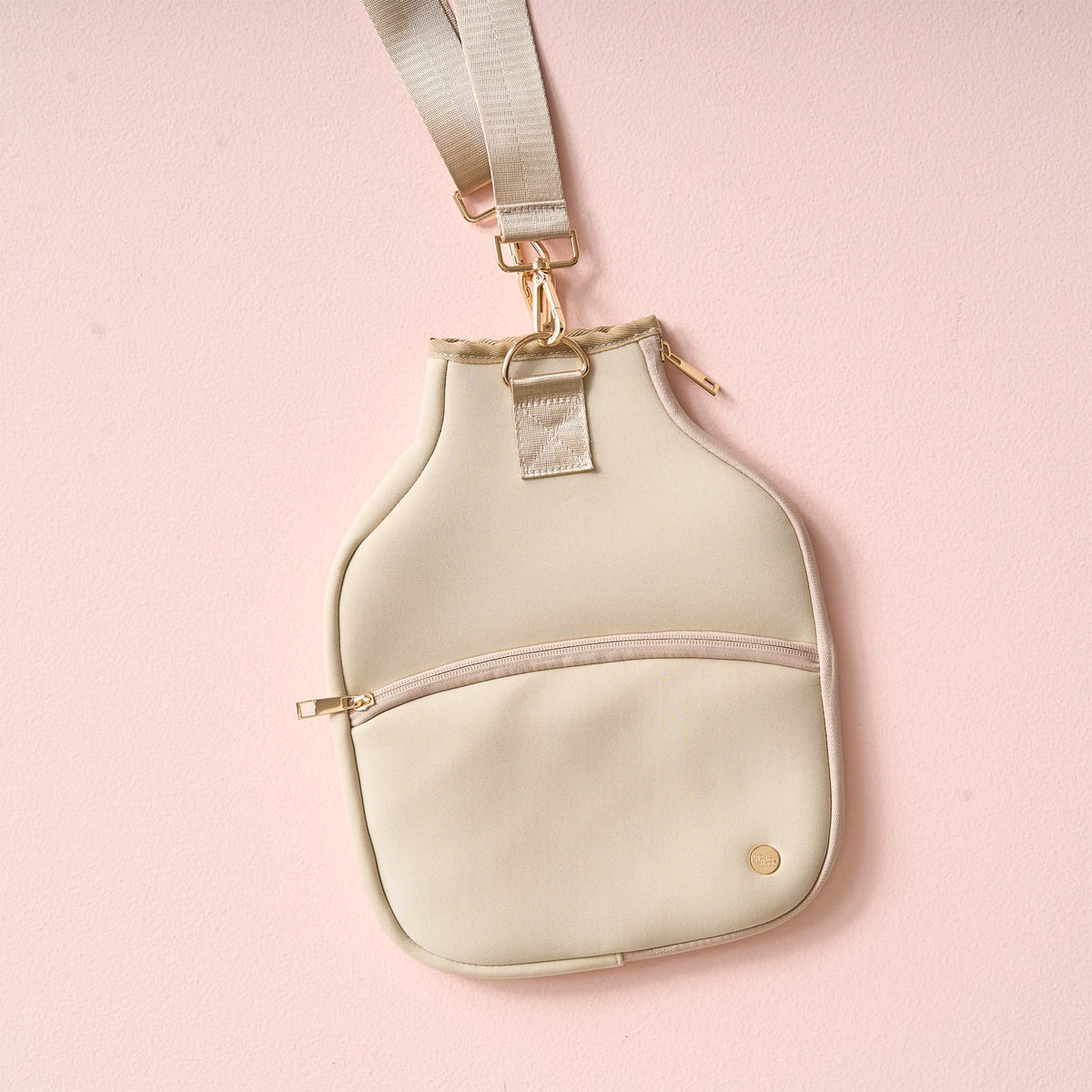 Pickleball Paddle Case in Tan